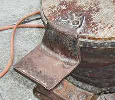 Close-up of the 'Foot Pedal'