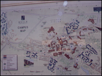 Keele University Campus Map