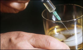 Spiked drink