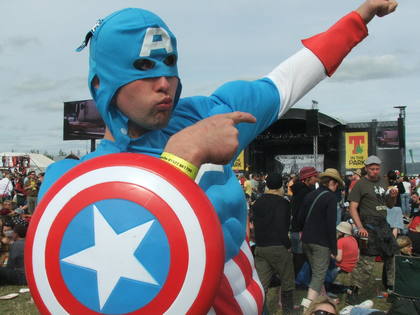 The crowd at T In The Park
