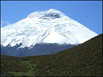 Mt Cotopaxi, Ecuador