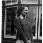Photograph of Mrs. Barbara Lynn nee Price.  Taken in 1940 when Barbara was 16 years old.