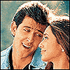 Hrithik Roshan and Rani Mukerjee