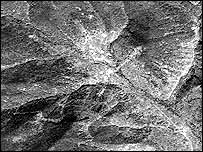 Imagem de satélite de área onde teria ocorrido o teste nuclear