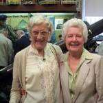 Rita Buckley (right) at the VJ Day Commemoration event at the Border Regiment Museum, Carlisle Castle