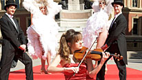 Violinist Nicola Benedetti performs The Lark Ascending