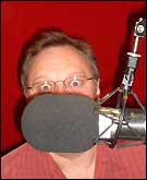 Richard 'behind the mic'