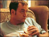 Craig Cash settles down with a bacon butty to watch Powerhouse