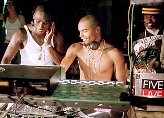 Sol Campbell and Ashley Cole