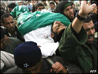 Funeral de militante do Hamas em Khan Younis