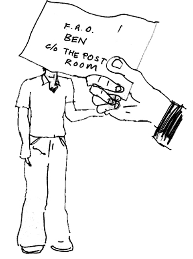 Ben from the Post Room