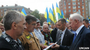 Азаров в Полтаве
