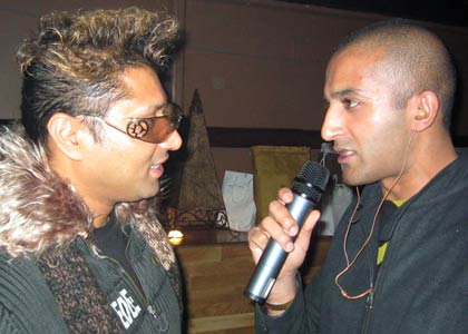 Adil with Taz