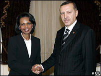 Bà Rice và ông Erdogan
