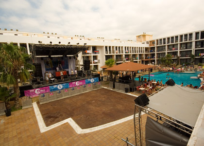 Vernon, Annie Mac and Tong at Ibiza Rocks