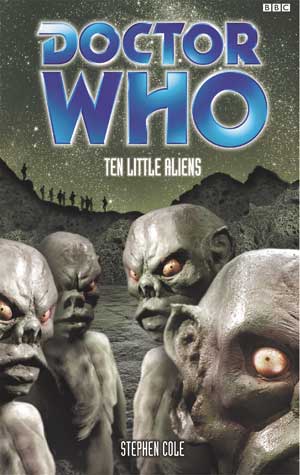 enlarged book cover of tenlittlealiens