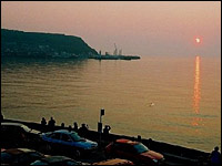 Partial eclipse of the sun