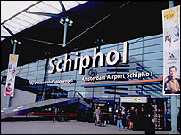 Aeroporto de Schiphol, em Amsterdã