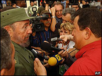 شاویز اور فِڈیل کاسترو