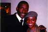 Effie with Linford Christie