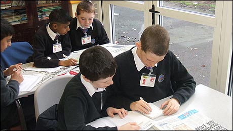 Bemrose School: BBC News School Report Day 2007