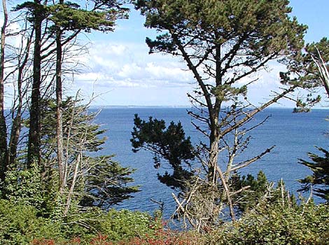 Looking toward the Lizard peninsula