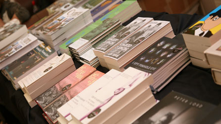 Photograph of the 2010 longlisted English-language books © Academi