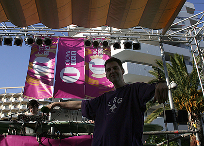 Live from BCM Square in Magaluf