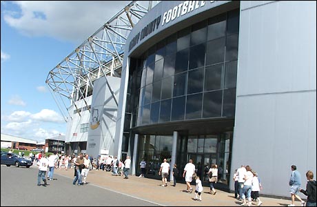 Derby County open training session