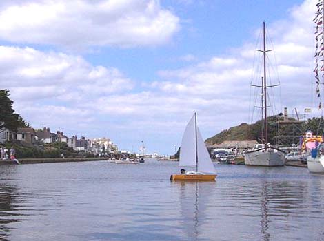Lifeboat day in Bude