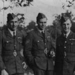 On the banks of the Nile at an Operational Training Unit in Ismalia in January 1945. I am in the middle. On the banks of the Nile at an Operational Training Unit in Ismalia in January 1945. I am in the middle.