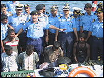 India seizes arms