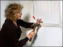 Artist Sandy Sykes