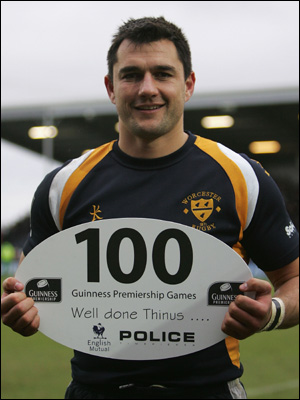 Thinus Delport's 100th Premiership game