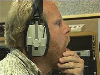 Howard Bentham with his beard still