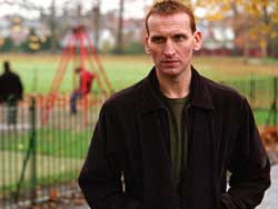 Christopher Eccleston plays Joe Broughton in Flesh and Blood