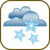 It's snowing