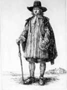  George Fox © Llyfrgell Cymdeithas Grefyddol y Cyfeillion
