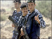 Soldados palestinos