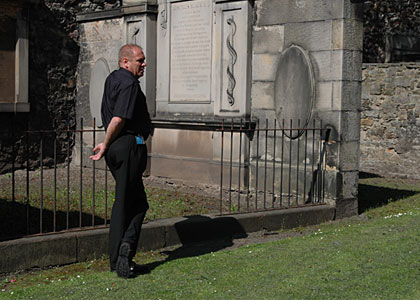 Thursday - Ghost hunting and Edinburgh Castle