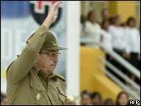 o presidente cubano, Raúl Castro