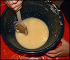 Picture: Add the egg and mix until smooth