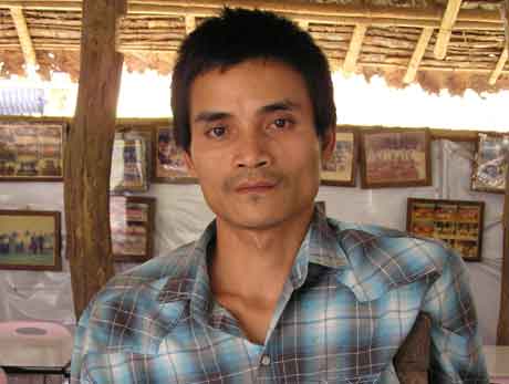 Burmese refugee who fled