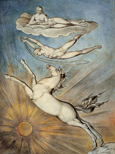 William Blake: As if an Angel dropped down from the clouds