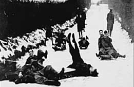 Moore and friends in the snow