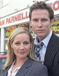 Kaye Wragg as Julie Singleton and Jonathan Kerrigan as Richard Marshall