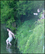 May day swimmer