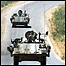 Tanques na estrada