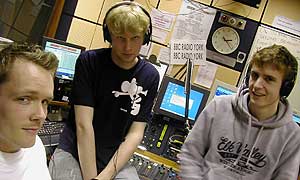 From left: Jay Robey, Will Cook and Ricky Marshall