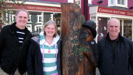 Bob Morris, Nia Powell a Rhys Mwyn Bob Morris, Nia Powell a Rhys Mwyn